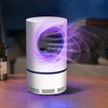 **USB Electric Mosquito Killer Lamp  Blue UV Light Insect Trap with Powerful Suction Fan, Child-Safe Design**
