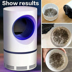 **USB Electric Mosquito Killer Lamp  Blue UV Light Insect Trap with Powerful Suction Fan, Child-Safe Design**