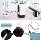**Electric Water Dispenser Pump – USB Rechargeable Automatic Water Bottle Pump | ABS & Stainless Steel**