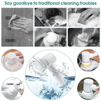 Electric Spin Scrubber White Multi-Functional