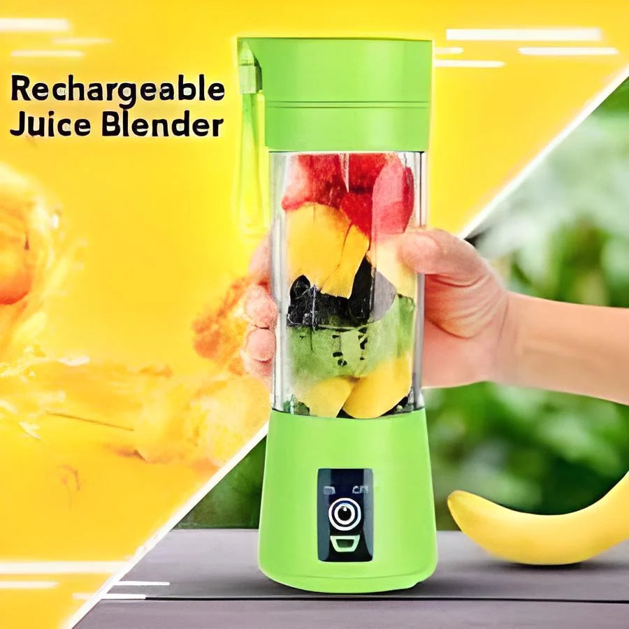 Portable USB Rechargeable Juicer Blender – Mini Personal Smoothie Maker for Home, Office & Travel