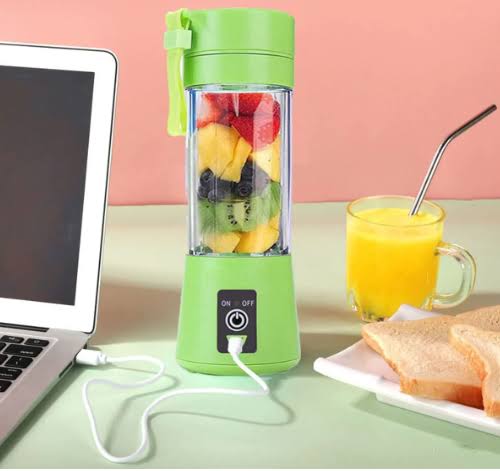 Portable USB Rechargeable Juicer Blender – Mini Personal Smoothie Maker for Home, Office & Travel